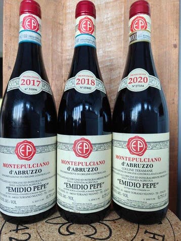 2017 , 2018 & 2020 Emidio Pepe - Montepulciano - Abruzzo - 3, Nieuw