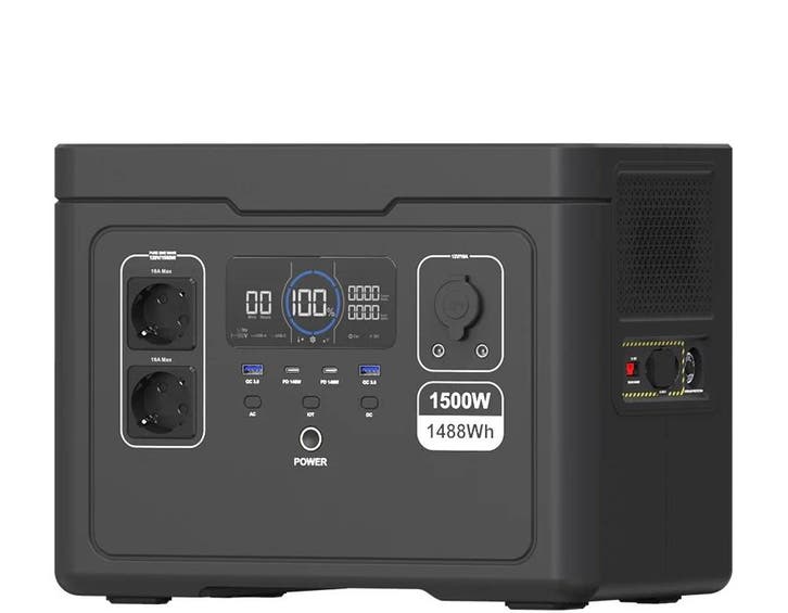 Mobiele Stroomcentrale S024 2400W/2232Wh, Audio, Tv en Foto, Accu's en Batterijen, Nieuw, Ophalen of Verzenden