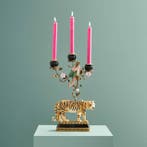 WERNS - Kaarsenstandaard met oor 42 cm kandelaar Tiger &