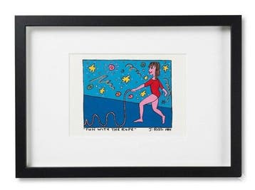 James Rizzi (1950-2011) - Fun with the rope, 1994