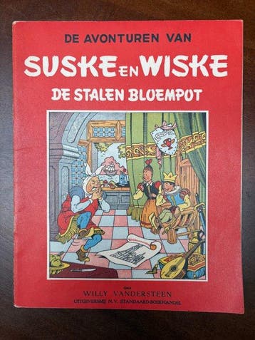 Suske en Wiske RV-11 - De stalen bloempot - 1 Album - Eerste, Boeken, Nieuw