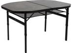Bo-Camp Northgate - Ovale Tafel - Aluminium - Betonlook -, Verzenden, Zo goed als nieuw