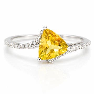Zonder minimumprijs - Ring Platina - 1.04ct. tw. Vuuropaal -, Nieuw
