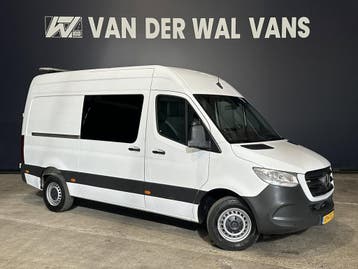 Zakelijke Lease |  Mercedes-Benz Sprinter 317 CDI 170pk 9G-T, Automaat, Stof, Gebruikt, Wit