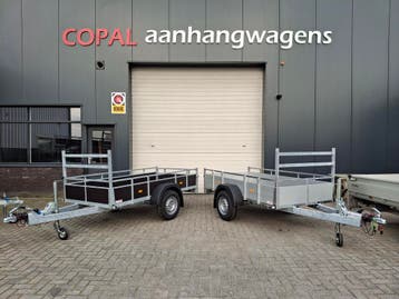 NIEUW geremde bakwagens 257x131cm - 1350kg - hout/aluminium, Ophalen, Nieuw