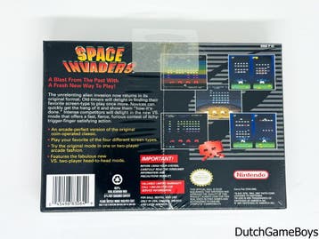 Super Nintendo / Snes - Space Invaders - USA - New & Sealed, Verzenden, Gebruikt