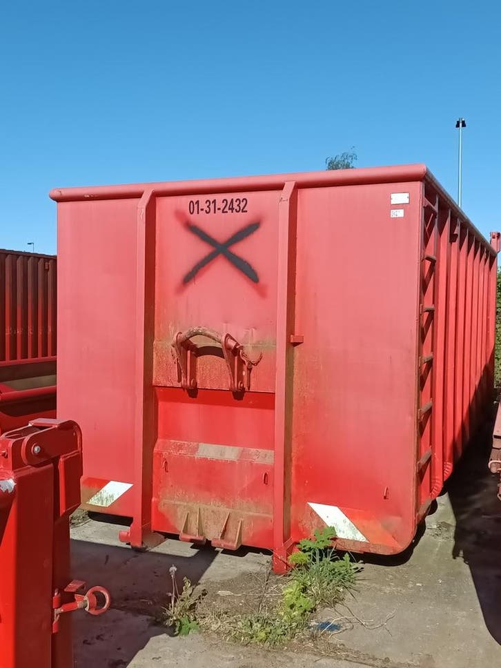31 m³ Haakarm afzetcontainer, 2001, Doe-het-zelf en Verbouw, Containers