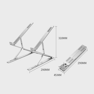 Verstelbare Aluminium Laptopstandaard - Opvouwbaar & Koelend, Verzenden, Nieuw
