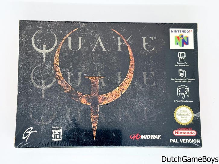 Nintendo 64 / N64 - Quake - EUR - New & Sealed, Spelcomputers en Games, Games | Nintendo 64, Gebruikt, Verzenden