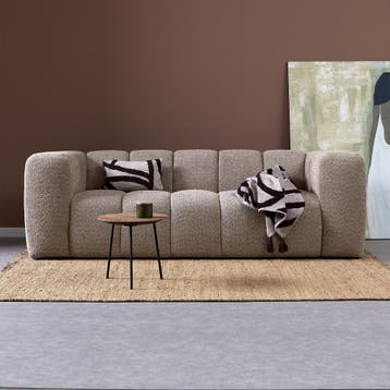 *WOONWINKEL* Design Bank Beige 3-zits, Verzenden, Nieuw