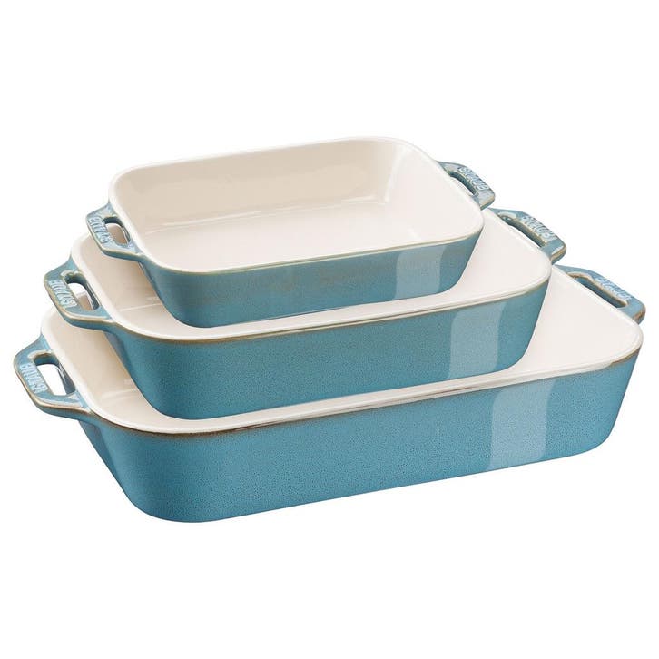 GGM Gastro | STAUB | CERAMIQUE - Bakvorm set - 3 stuks - |, Zakelijke goederen, Horeca | Keukenapparatuur, Verzenden