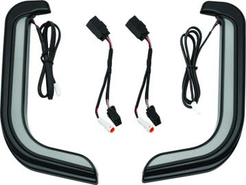 Kuryakyn Tracer LED Fairing Lower Accents Black, Ophalen of Verzenden, Nieuw