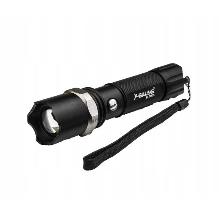 SWAT LED zaklamp met UV LED - 300 Lumen - 14.5 cm, Caravans en Kamperen, Zaklampen, Ophalen of Verzenden