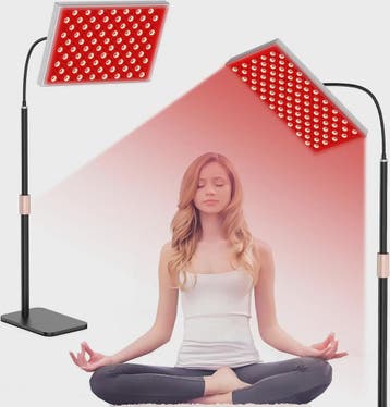 Roodlichttherapie Lamp met Verstelbare Standaard - 660nm & 8, Verzenden, Nieuw