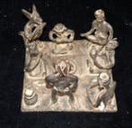 Tribaal brons Nepal - sculptuur, Tribaal brons Nepal - 9 cm