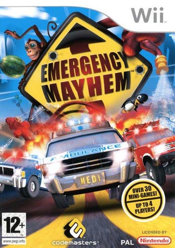 Wii Emergency Mayhem (Geseald), Verzenden, Nieuw