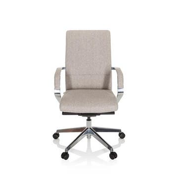 Bureaustoel | Met Armleuning | Stof | Gevlekt Beige |, Huis en Inrichting, Verzenden, Nieuw