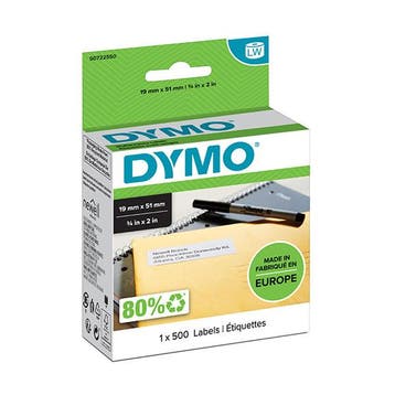 Dymo S0722550/11355 verwijderbare multifunctionele etiketten, Verzenden, Nieuw, Dymo