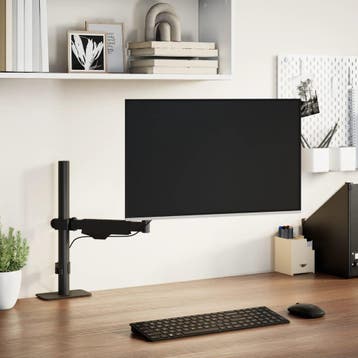 vidaXL Monitor-armbeugel 27 inch scherm gasveer 10 kg, Verzenden, Nieuw