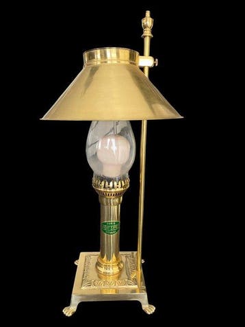 Tafellamp - Messing, Glas - Orient Expresstafellamp