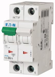 Eaton installatieautomaat / 1-polig + nul, B6A /, Doe-het-zelf en Verbouw, Elektra en Kabels, Ophalen of Verzenden, Nieuw, Groepenkast