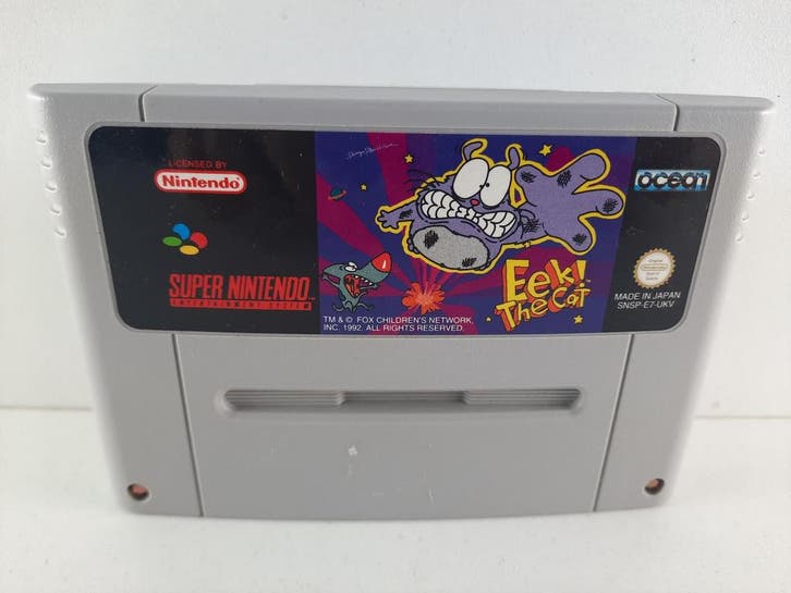 Eek The Cat SNSP-E7-UKV Garantie & morgen in huis!, Spelcomputers en Games, Games | Nintendo Super NES, Zo goed als nieuw, Ophalen of Verzenden