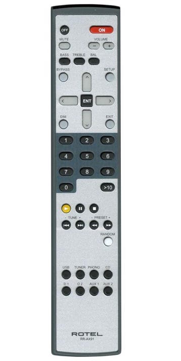 Afstandsbediening Rotel rr-ax91 ra-11 ra-12, Ophalen of Verzenden, Nieuw, Origineel