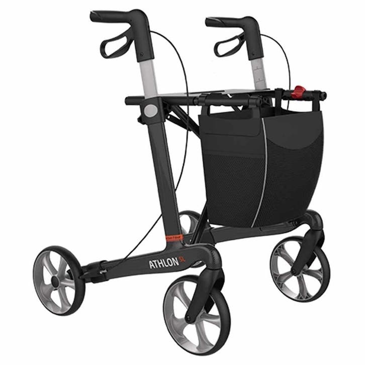 Rollator Athlon - Carbon rollator (5,5 kg) | Rehasense | Lic, Diversen, Rollators, Ophalen of Verzenden