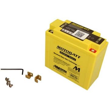 Motobatt Agm Accu Mb5.5U 12V 5.5Ah 135X60X130/130, Verzenden, Nieuw