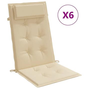 Tuinkussens 120x50cm beige | Tweedekansje | Laatste set O..., Ophalen of Verzenden, Zo goed als nieuw