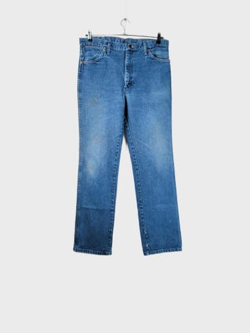 Wrangler Jeans Heren maat WW35 / L34 Blauw Vintage, Ophalen of Verzenden, Nieuw