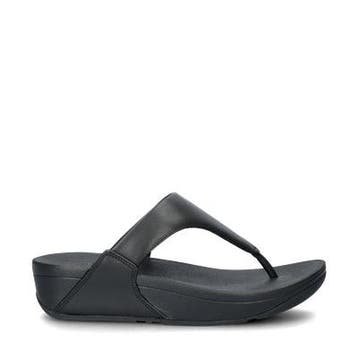 Fitflop Lulu Leather slippers voor dames in het Zwart, Slippers, Verzenden, Zwart, Nieuw