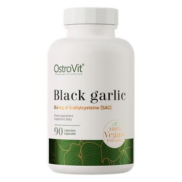 Ostrovit - Black Garlic / Zwarte Knoflook - 90 Vege Capsules, Verzenden, Nieuw, Poeder of Drank