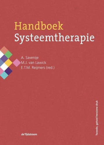 9789058982575 Handboek systeemtherapie Savenije, Boeken, Verzenden, Nieuw, Savenije