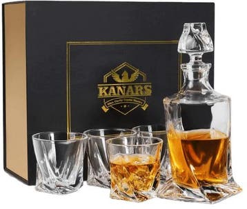 Luxe Whiskyset 6 glazen/1 karaf, Verzamelen, Glas en Borrelglaasjes, Ophalen of Verzenden, Nieuw, Overige typen