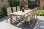 VDG Hartman Napoli/Lena dining tuinset voor 6 personen, Verzenden, Nieuw, Overige materialen, Tuinset