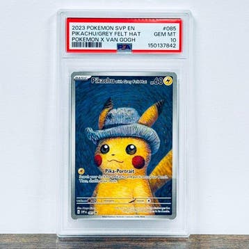Pokémon Graded card - Pikachu Grey Felt Hat 085 – Pokémon -, Nieuw
