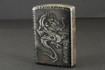 Zippo - Armor Hand-Engraved Dragon - Aansteker - metaal, Nieuw