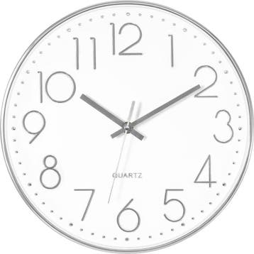 Tyme Wandklok Modern - Goed Leesbaar - Stille 30cm Klok -, Huis en Inrichting, Woonaccessoires | Overige, Ophalen of Verzenden