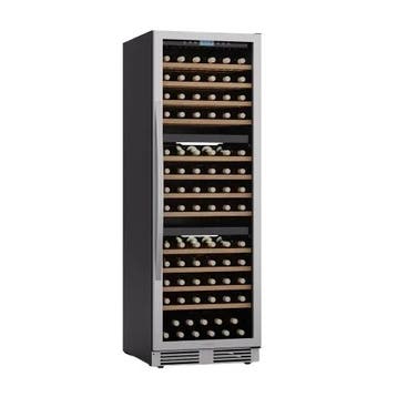 Wijnkoelkast wijnkoeler trio zone inbouw Vinovilla 144 RVS, 200 liter of meer, Nieuw, 45 tot 60 cm, 160 cm of meer