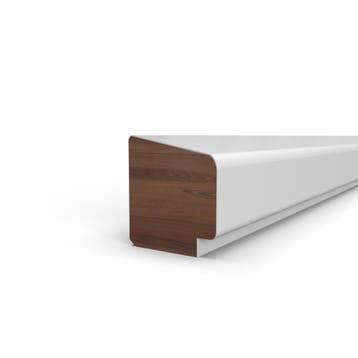 Glaslat 17x15 mm met 3x3 mm sponning-3000 mm, Ophalen of Verzenden, Nieuw