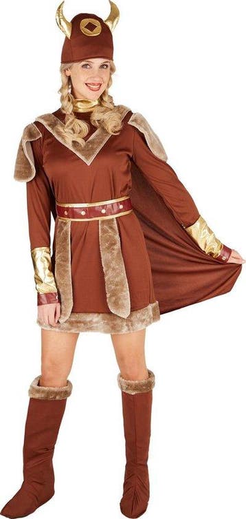 2dekans | dressforfun - Vikingleidster S - verkleedkleding, Ophalen of Verzenden, Zo goed als nieuw