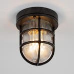 Gibraltar Scheepslamp Zwart Brons Buitenverlichting, Overige materialen, Verzenden, Nieuw, 50 tot 250 watt