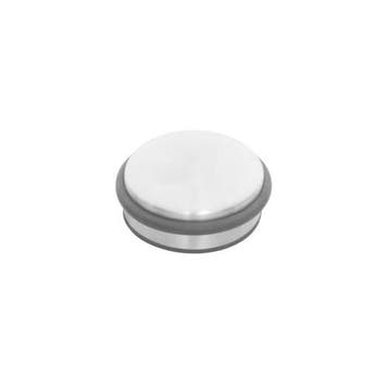 Deurstopper puck 90x43 geborsteld rvs - muurbescherming -..., Ophalen of Verzenden, Nieuw, Rvs, Overige typen
