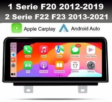 BMW F20 F22 F23 1serie 2serie android 14 apple carplay dab+, Ophalen of Verzenden, Nieuw