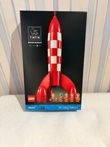 Lego Set - 21367 - Ideas (CUUSOO) - Tintin Moon Rocket, Nieuw