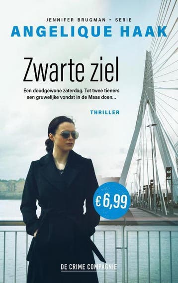 Zwarte ziel / Brugman detective / 3 - Angelique Haak, Verzenden, Zo goed als nieuw, Angelique Haak