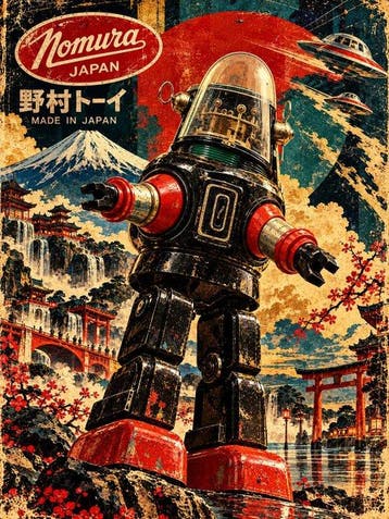 Shayer - Nomura – Japan’s Clockwork Giant - 60x80cm - 1/1