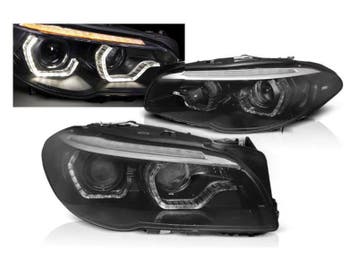 Angel Eyes Xenon koplampen Black geschikt voor BMW F10/F11, Verzenden, Nieuw, Universele onderdelen