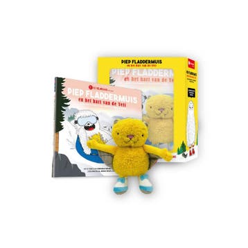 Piep Fladdermuis Pakket Boek En Knuffel | Kim Crabeels, Ophalen of Verzenden, Nieuw, Kim Crabeels